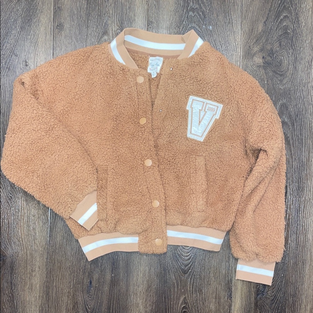 Tan Teddy Jacket
